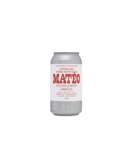 Hibiscus Yerba Mate Cans